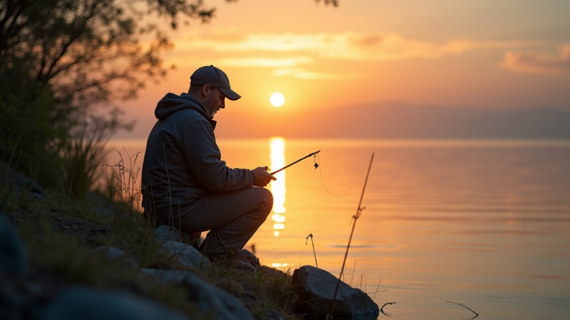 5 Fishing Tips to Enhance Your Catch, Concept art for illustrative purpose, tags: – - Monok