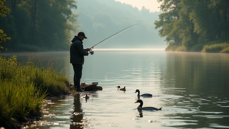 2025 Angling Adventures: A Comprehensive Guide, Concept art for illustrative purpose, tags: und - Monok