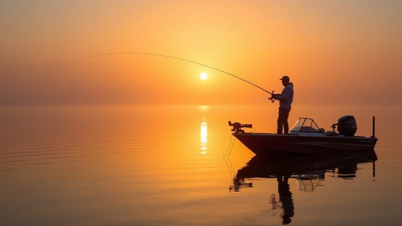 10 Must-Know Tips for Summer Bass Fishing Success, Concept art for illustrative purpose, tags: barschangeln im sommer - Monok